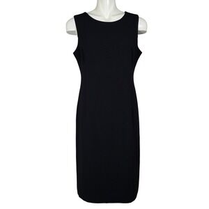 Melrose Petites Women's Black Sleeveless Sheath Dress Plus Size 12